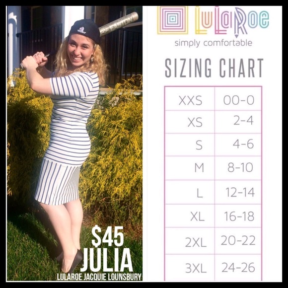 NWT LuLaRoe Colorblock Julia Dress - Picture 4 of 6